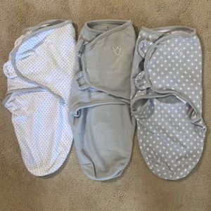 SwaddleMe Velcro swaddles